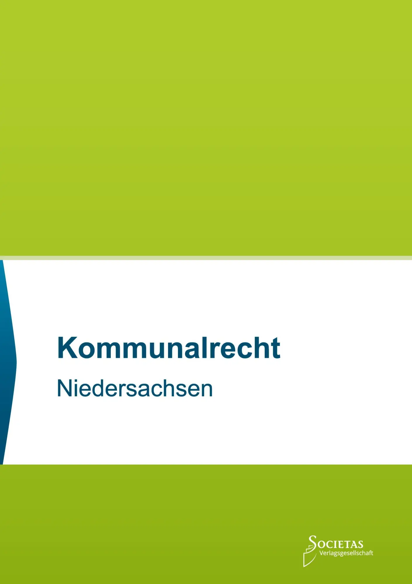Kommunalrecht Niedersachsen Taschenbuch von Societas Verlag günstig